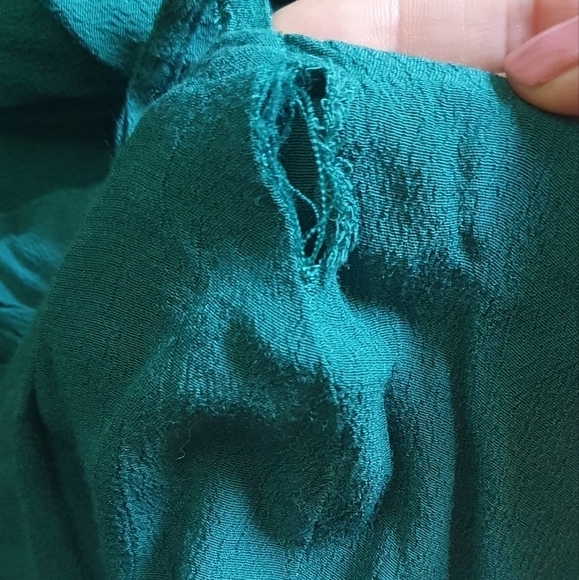 FREE PEOPLE one Palermo Top Emrald Green Women's Size XS - Picture 9 of 9